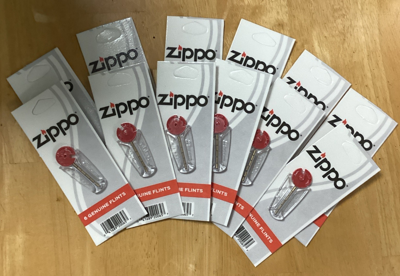 New Zippo Lighter Replacement 12 Flint Value Pack (72 x Flints )