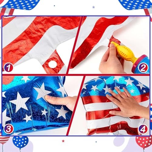 4th of July Decorations, Independence Day Decorations, Party in the 1 Eagle Set