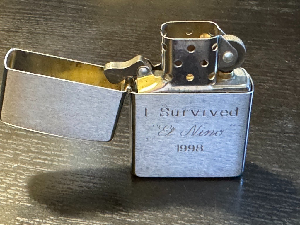 Zippo Lighter XIII 1997 Brown’s Requiem Movie Cast & Crew James Ellroy Rare
