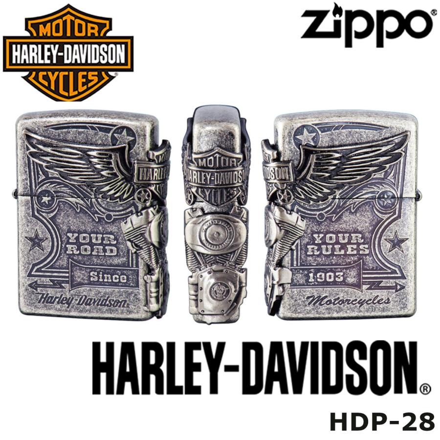 ZIPPO Writer Harley-Davidson Japan Limited Barrel finish Silver HDP-28 New