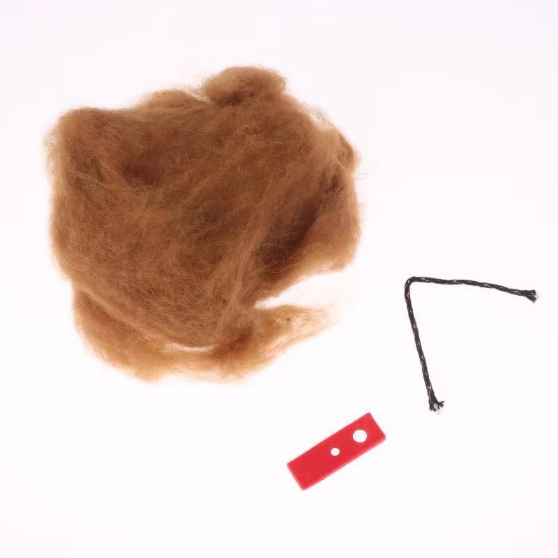 6-pack Camel Hair Cotton Felt Wick Pads Replacement Inserts for ZIPPO Lighter