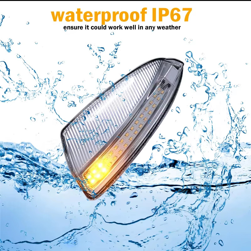 Car LED Rearview Mirror Turn Signal Light for Mercedes-Benz C Class W204 S204 W6