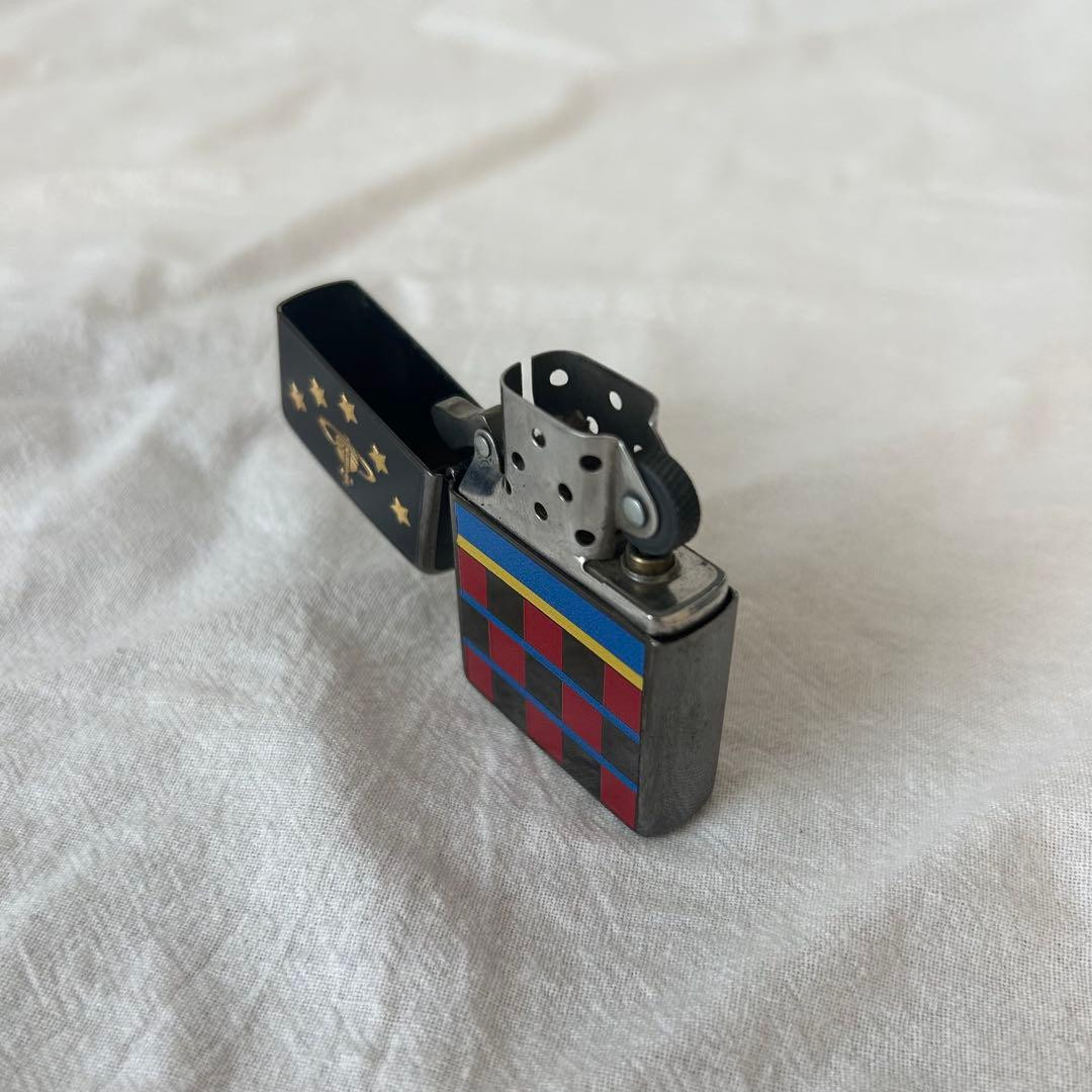 Vivienne Westwood Zippo Orb Lighter Multicolor Star Logo Japan Authentic Rare