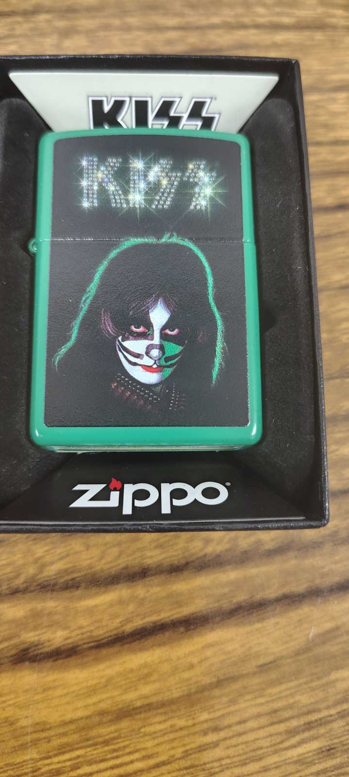 Lot of 4 New Kiss Zippo Lighters In Box