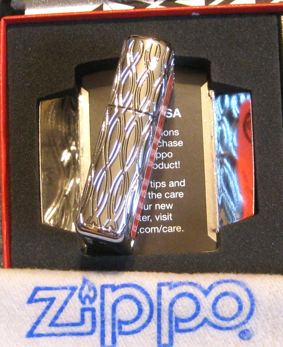 ZIPPO FLAME DESIGN Lighter ARMOR 48838 New 2023 MINT Deep Carved MULTICUT Sealed