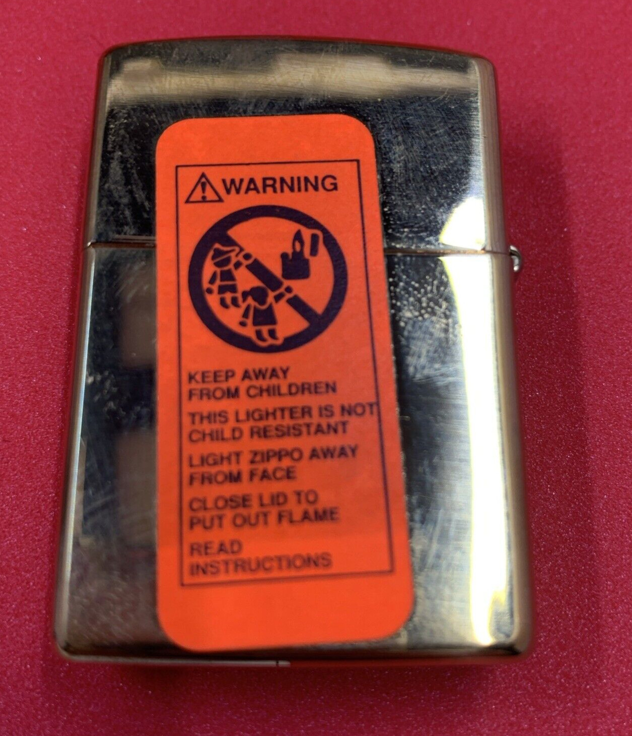 BARRETT SMYTHE ZIPPO 1997 HP Brass 4 Star Surprise New in Tin 254BBS B16