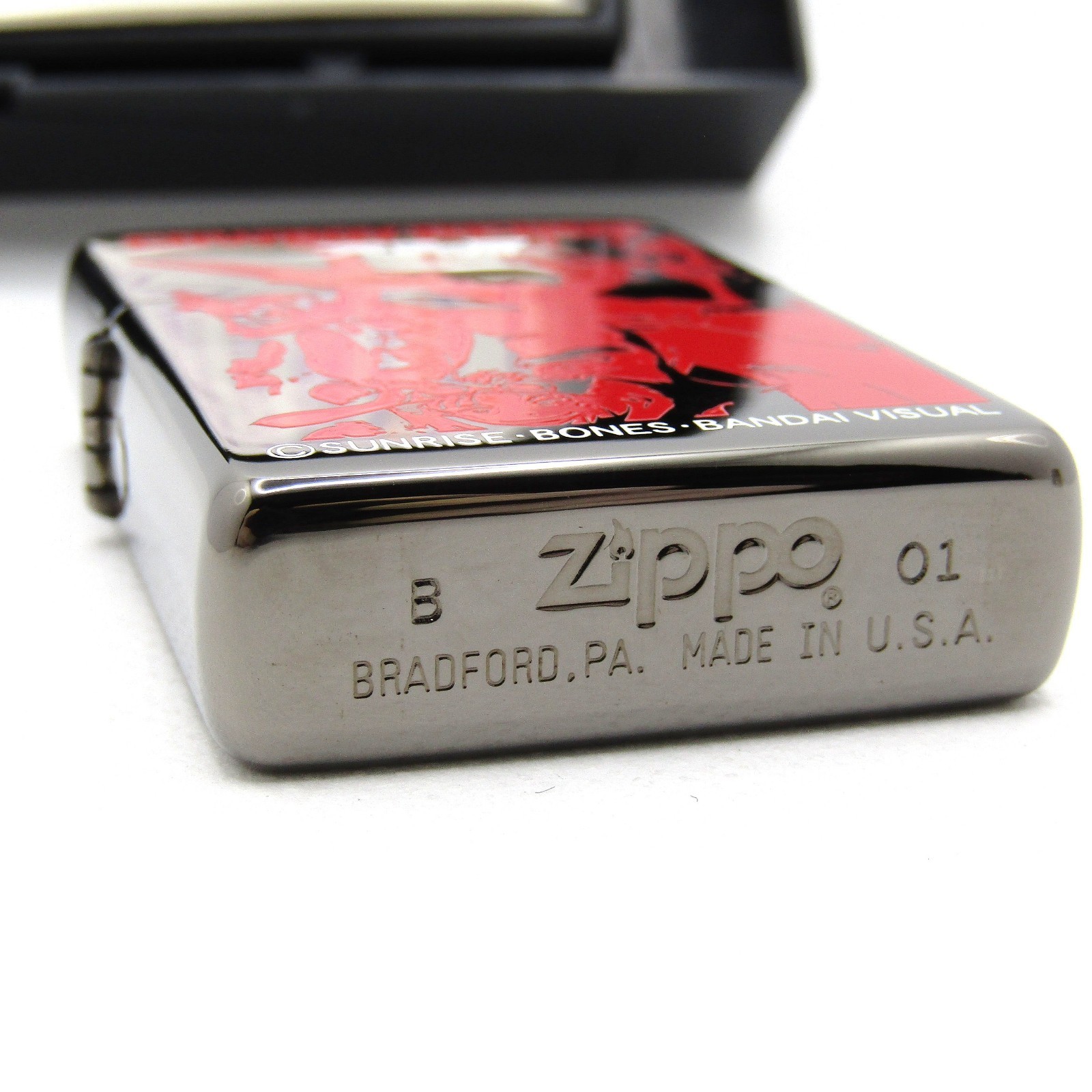 Cowboy Bebop Double Sides Limited No.0018 Zippo Oil Lighter 2001 MIB Super Rare!