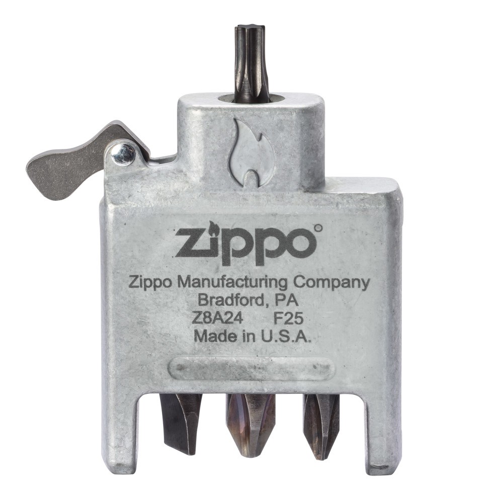 Zippo Bit Safe Screwdriver with Classic Black Crackle® Case, 236-000421