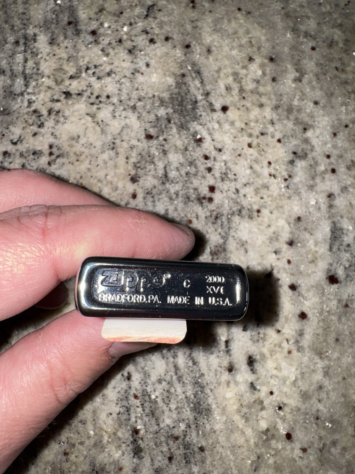 Vintage Silver Zippo Lighter