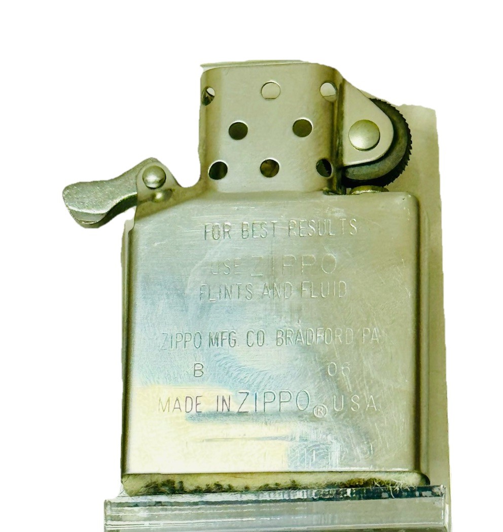 ULTRA-RARE VINTAGE Gold & Silver Zippo Tribal Leopard Lighter New Free Shipping