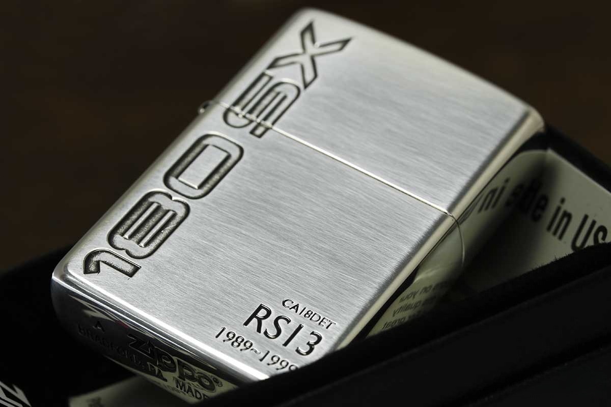 Zippo Lighter CASE ONLY 180SX RS13 Nissan Motor Official Licensed Goods Present