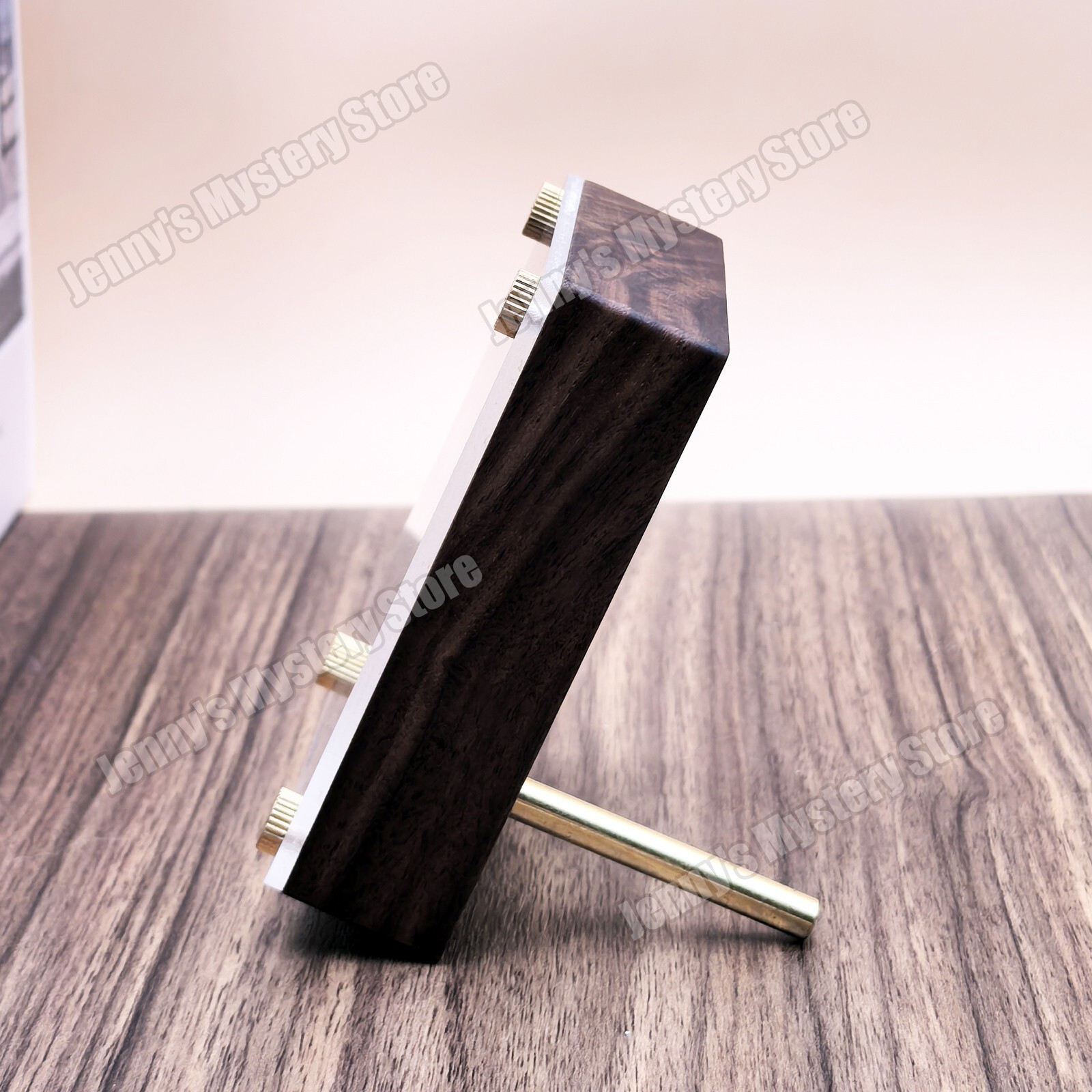 Black Walnut Wood Lighter Collection Display Case Storage Box for Zippo Lighter