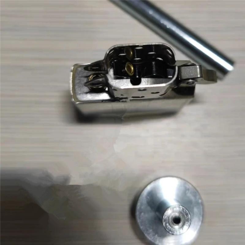 Stainless Steel Lighter Repair Tool Kit 7-in-1 Install Punch Base Set for Zippo