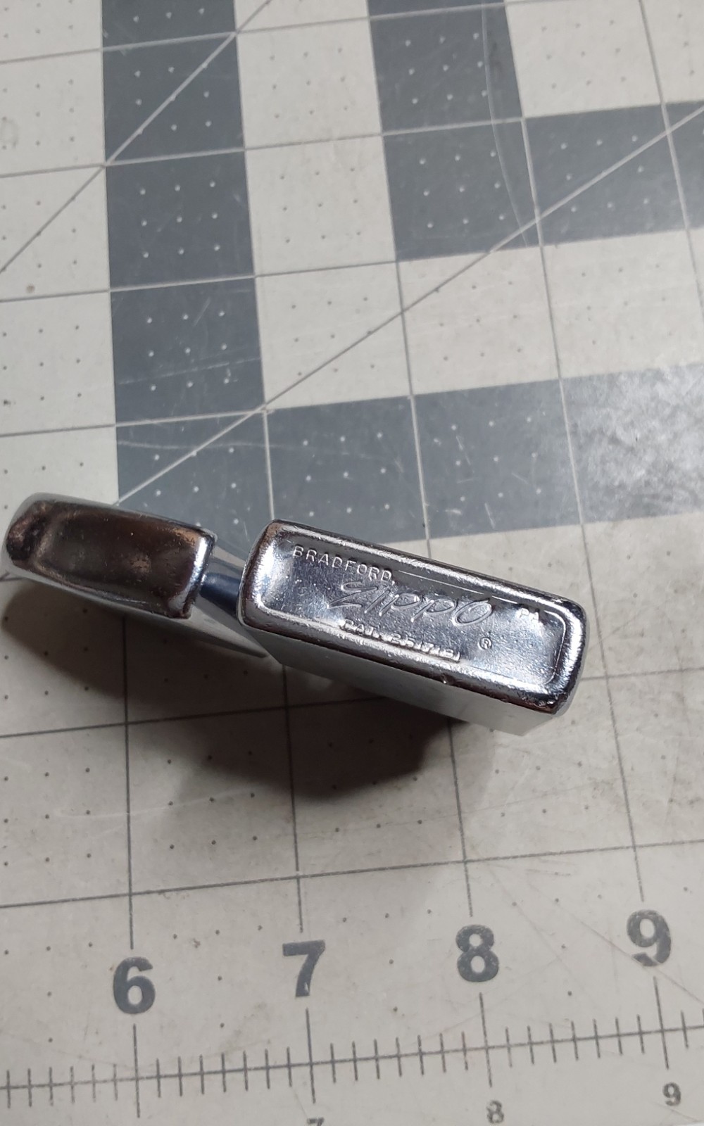 1958 Zippo US Naval Station Bermuda BWI Pat 2517191