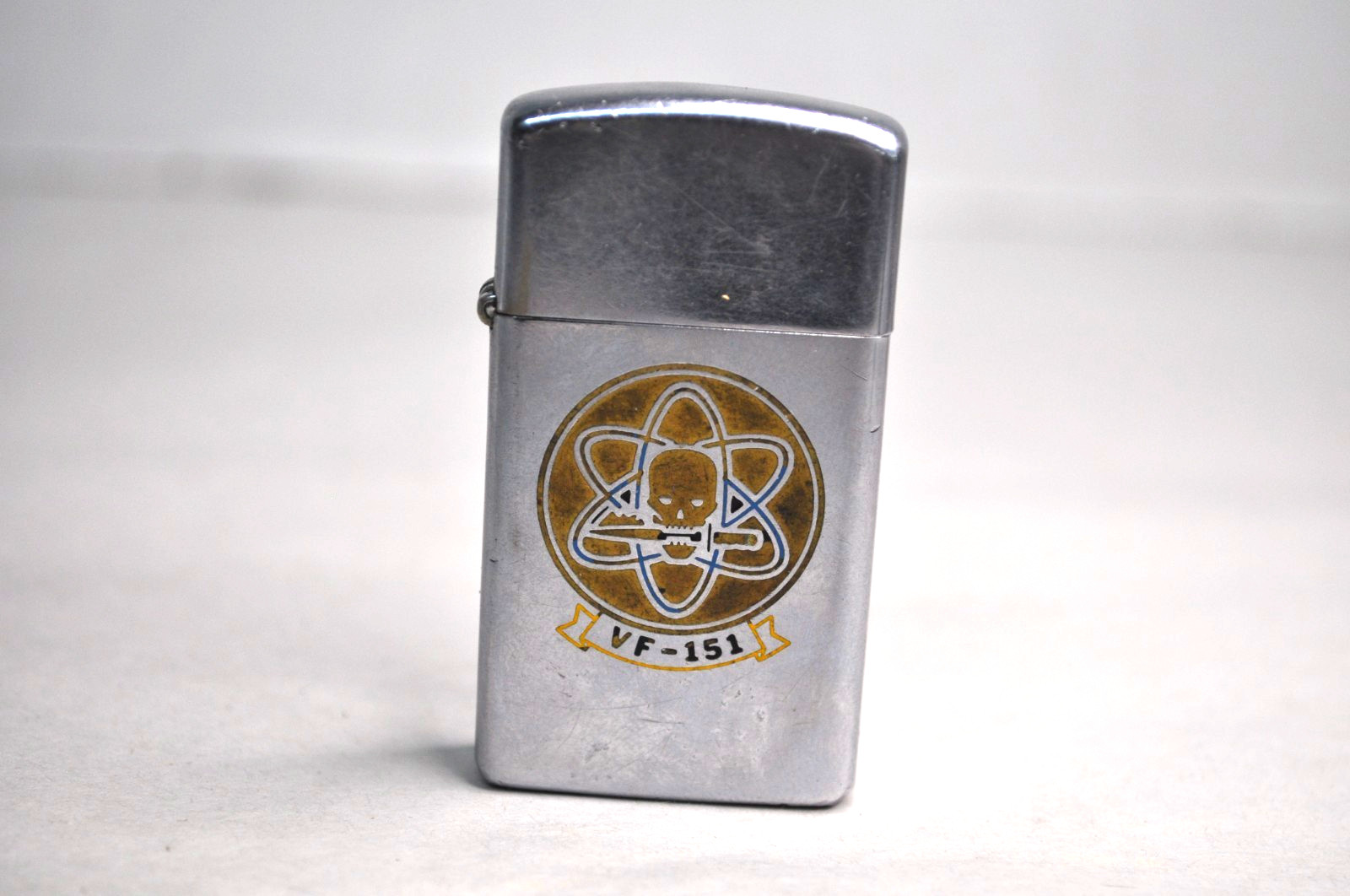 RARE 1978 VF-151 Zippo Vintage US Navy Fighter Vigilantes Squadron Lighter