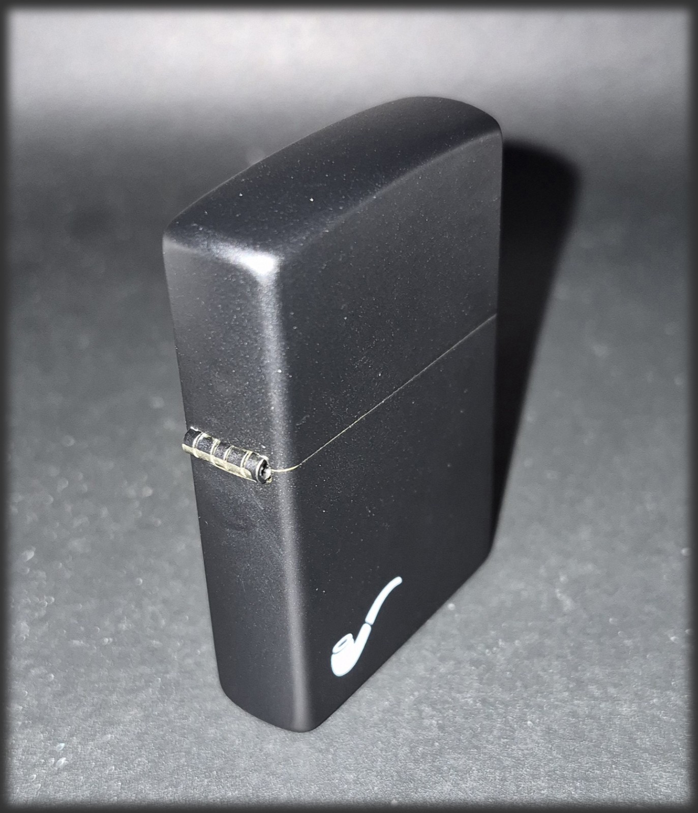 Zippo Black Matte Pipe Lighter | Custom Engraved | Lifetime Guarantee