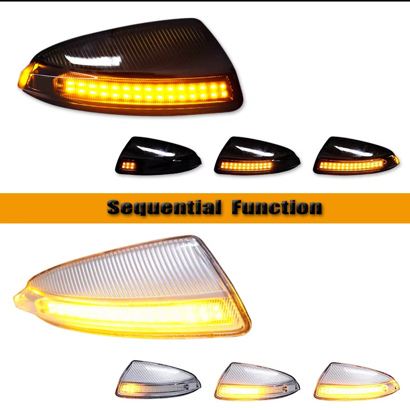 Car LED Rearview Mirror Turn Signal Light for Mercedes-Benz C Class W204 S204 W6