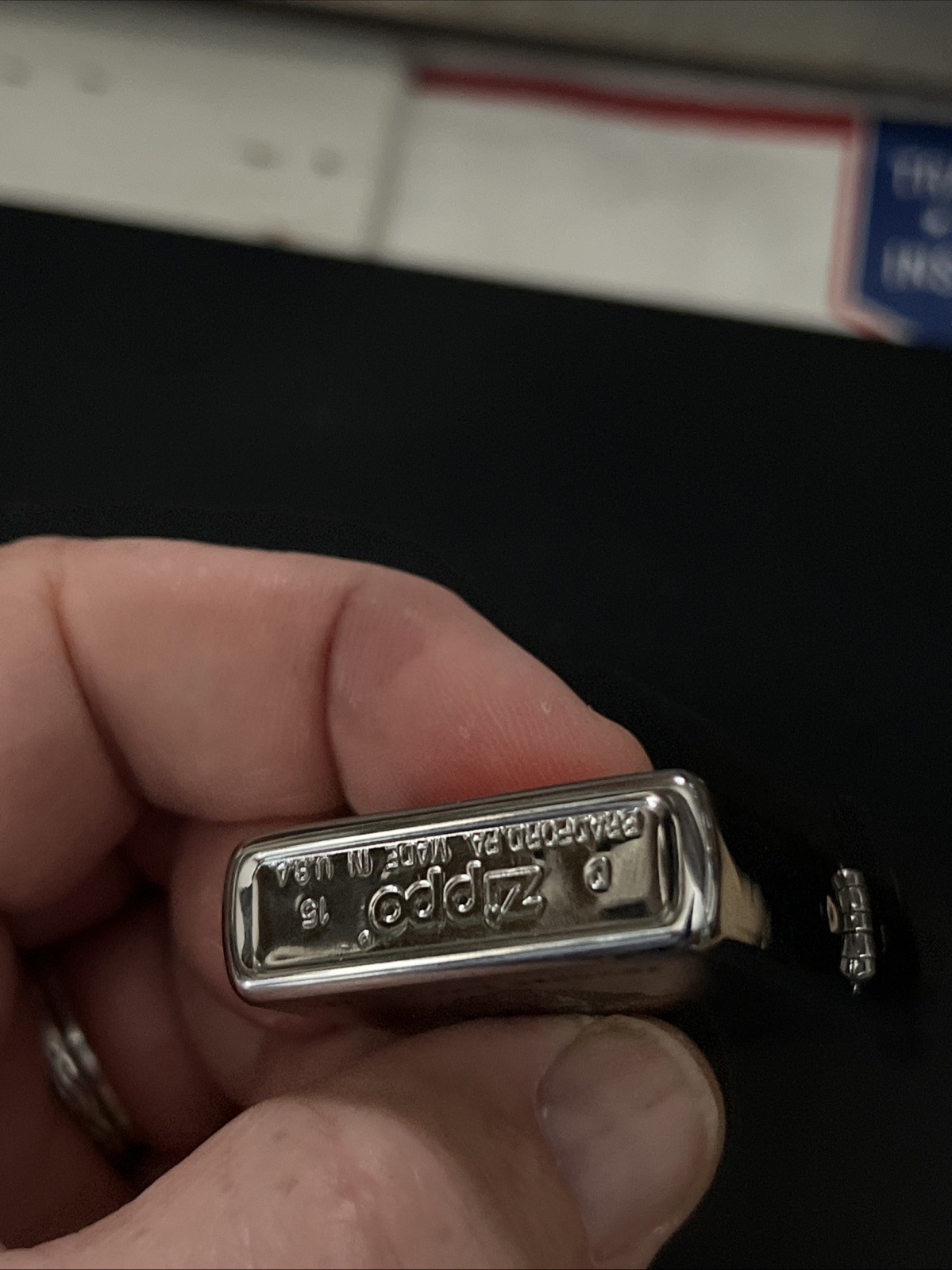 Zippo Lighter Sealed- GEORGE BLAISDELL – FOUNDED ZIPPO – Zippo Lighter 2015