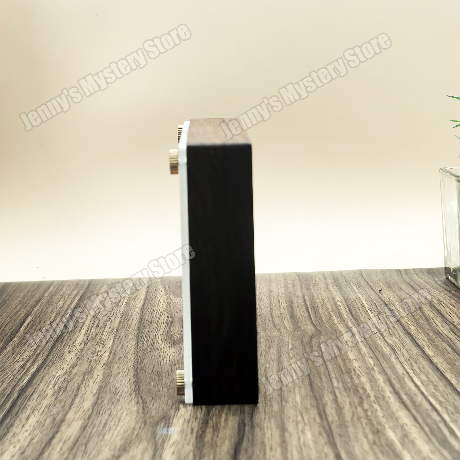 3Slot Black Walnut Lighter Collection Display Case Storage Box for Zippo Lighter