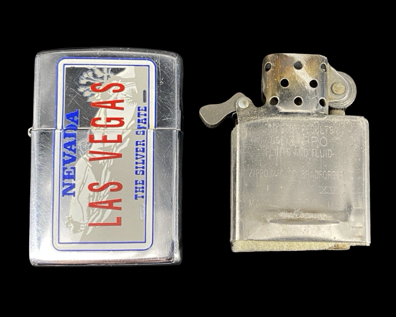 Vintage 1995 Camel Cigarettes Advertising Zippo Lighter Holiday Camel in Snow