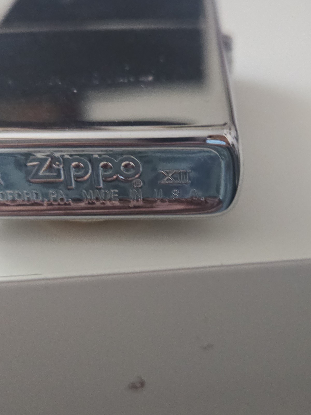Zippo 1996 Piercing Buffalo Golden Arrowhead & Buffalo Nickel Original Box