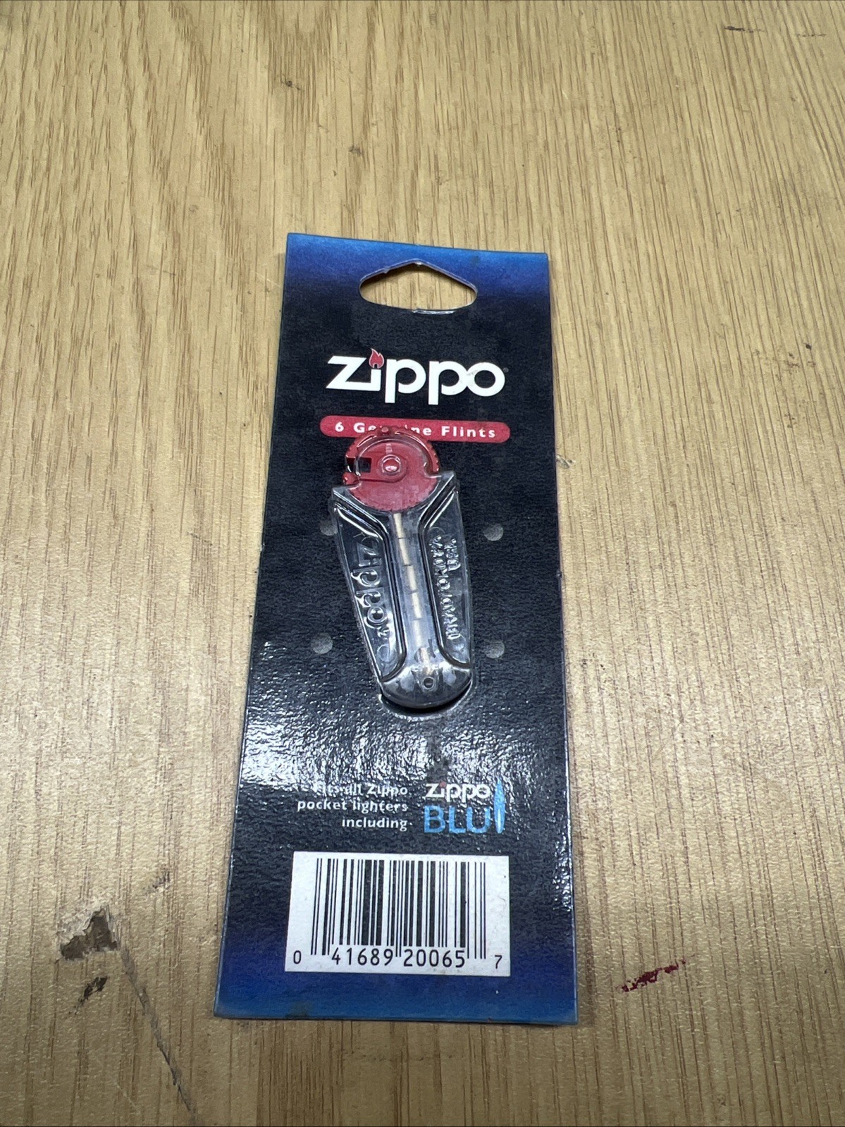 1 Zippo Flint Pack (6 Genuine Flints Per Pack) New in Sealed Pack US Seller