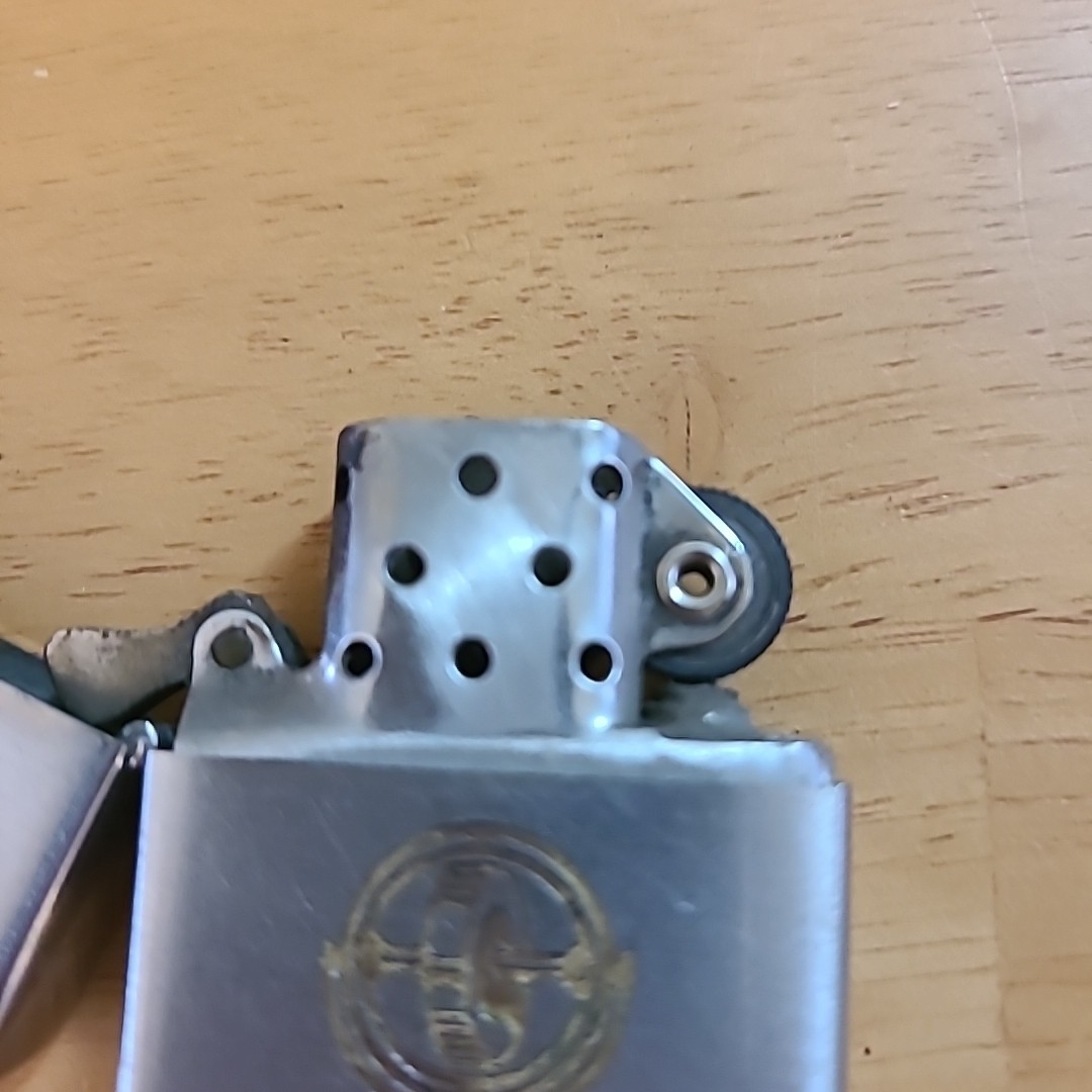 1958 Zippo Advertising Lighter Gyroscope Armillary Sperry