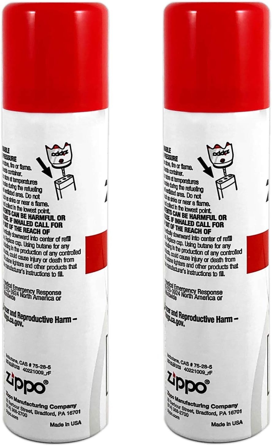 Reliable Performance Butane Fuel Refill 75ml – 2-Pack for Lighters & Torches