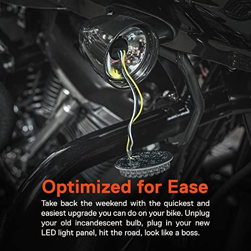 TRUE MODS 2″ 1157 Front Amber + White White/Amber – Running/Turn Signal (1157)