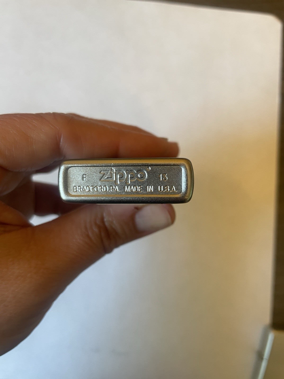 Zippo Lot of 4 Cigarette Lighters Engraved Plain Original Box Made in USA