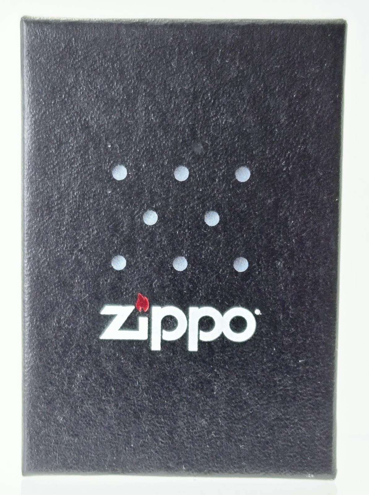 Zippo G 13 Made in USA Street Chrome Lighter NOS Unfired Orange Sticker NIB
