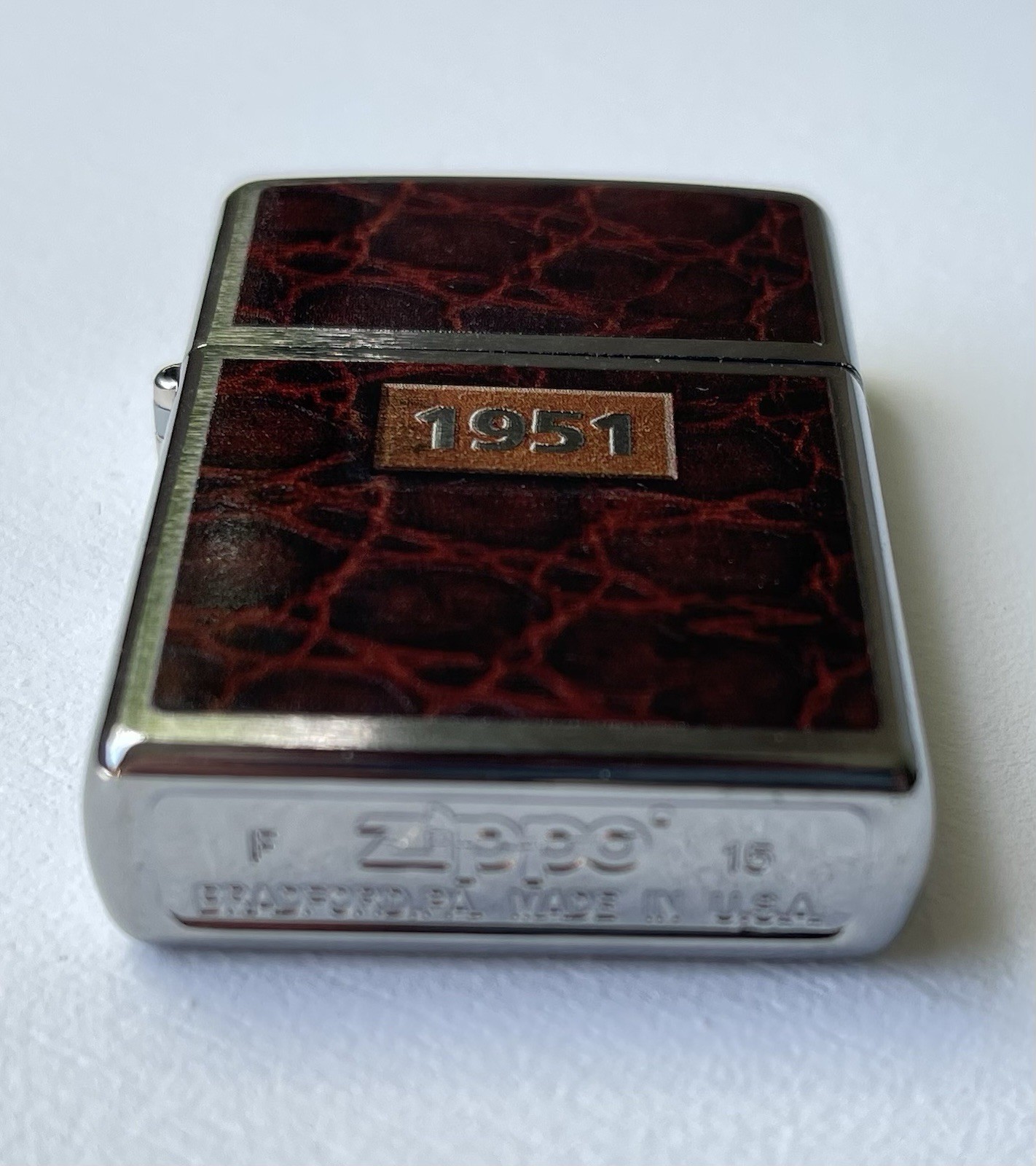 2015 Original Limited Edition “Leather Celebration 1951” Zippo | Un Used
