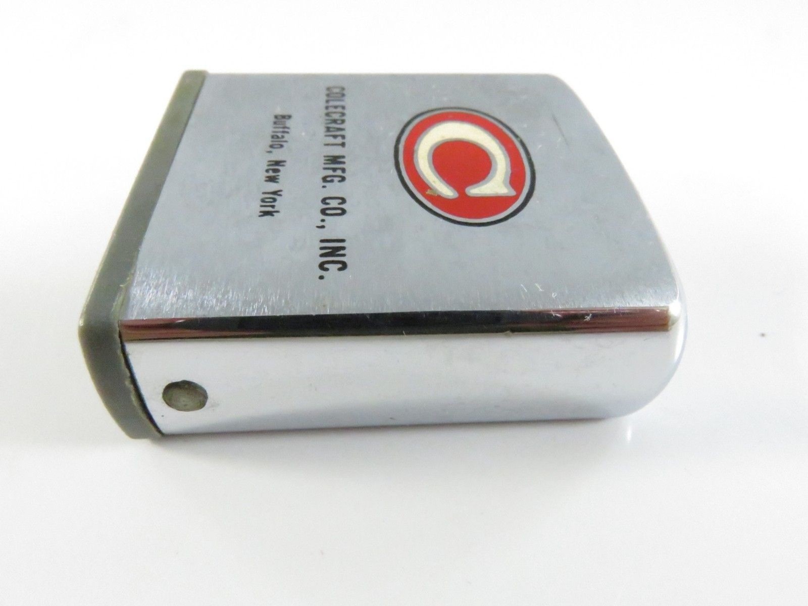 Zippo Vintage Advertising Metal Tape Measure Colecraft Mfg Co Buffalo NY