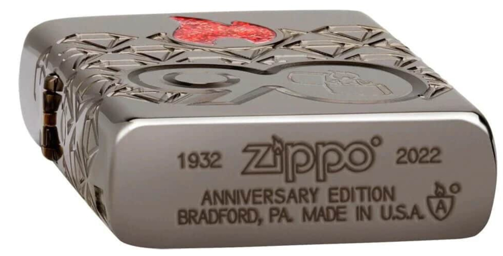 Zippo Armor 90th Anniversary 2022 COTY Lighter American Version 49867 New In Box