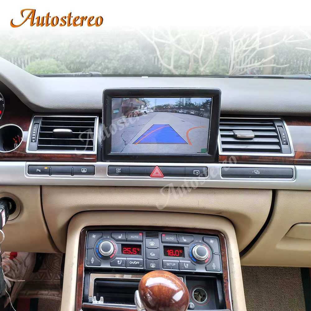 4G Qualcomm 668S Carplay Android 13 For Audi A8 D3 2002-2010 Car GPS Navigation