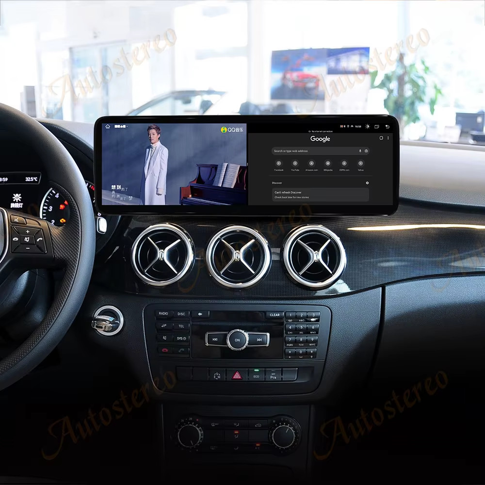 14.9 Inch Carplay Android 13 For Mercedes Benz B Class W246 B180 B200 2013-2015