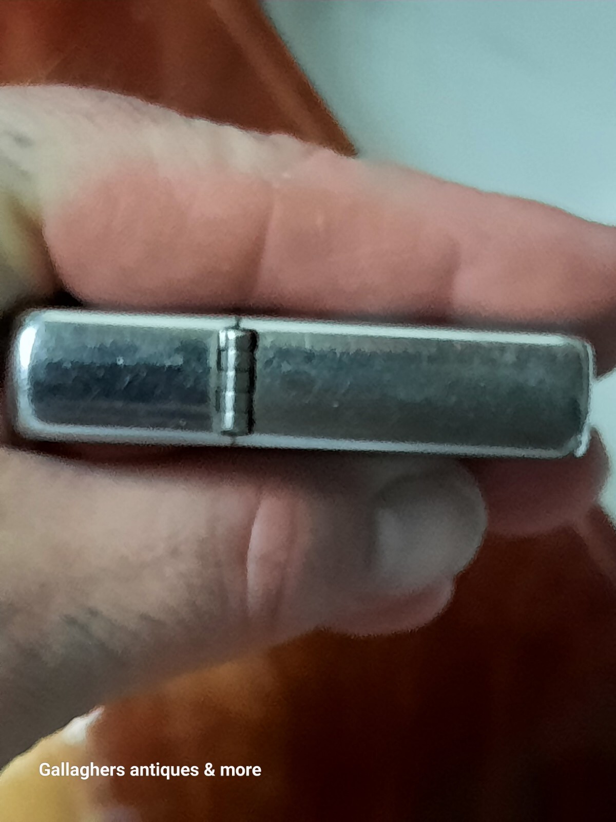Vintage Advertising Zippo Lighter Pat 2032695 Charlotte power equipment co Nc