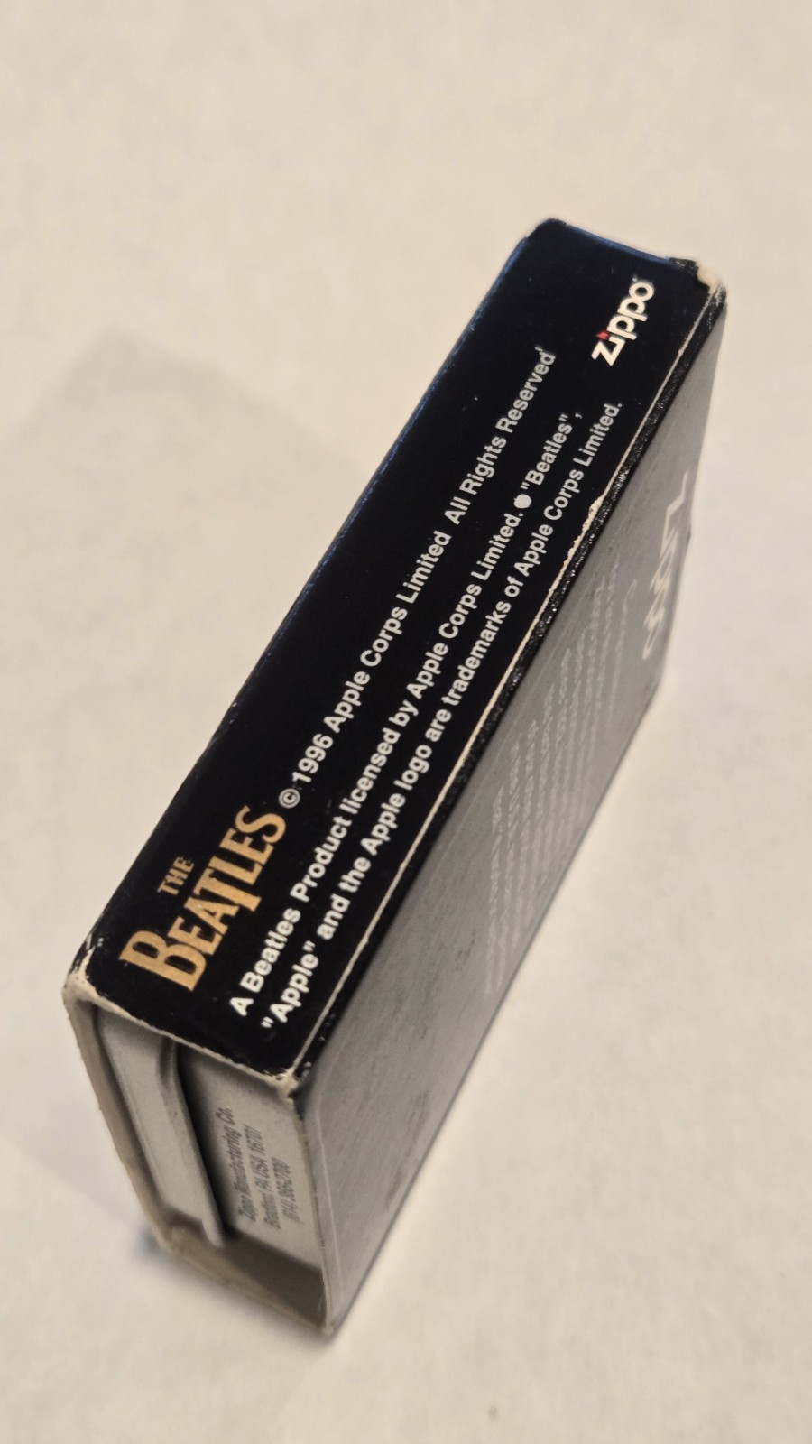 1997 BEATLES Music LET IT BE LP Album Cover Vintage Zippo Lighter NEW Sealed