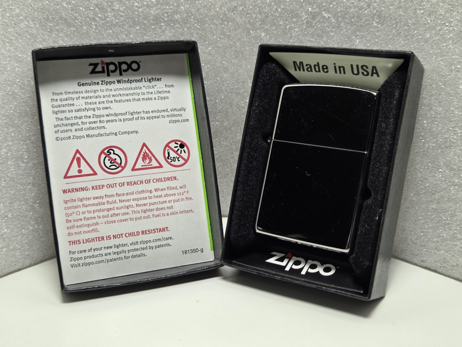 Zippo High Polish Chrome Lighter Slim November 2020