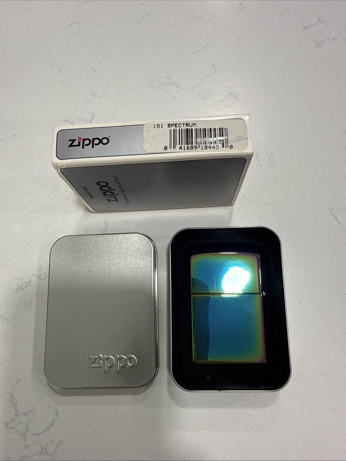 Zippo Windproof Spectrum Lighter, # 151, New In Box