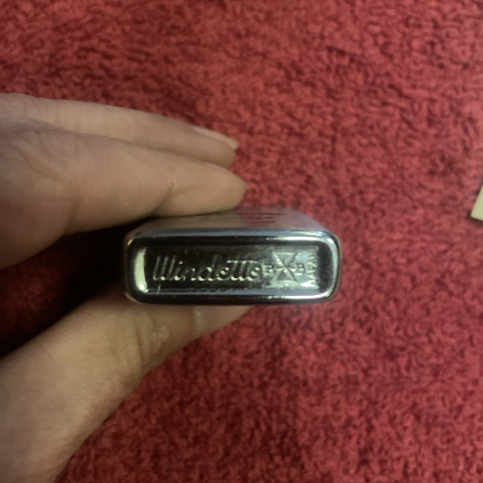 Vintage 1940s Windette LIGHTER With J.P. Graham Transfer Advertising Trucking