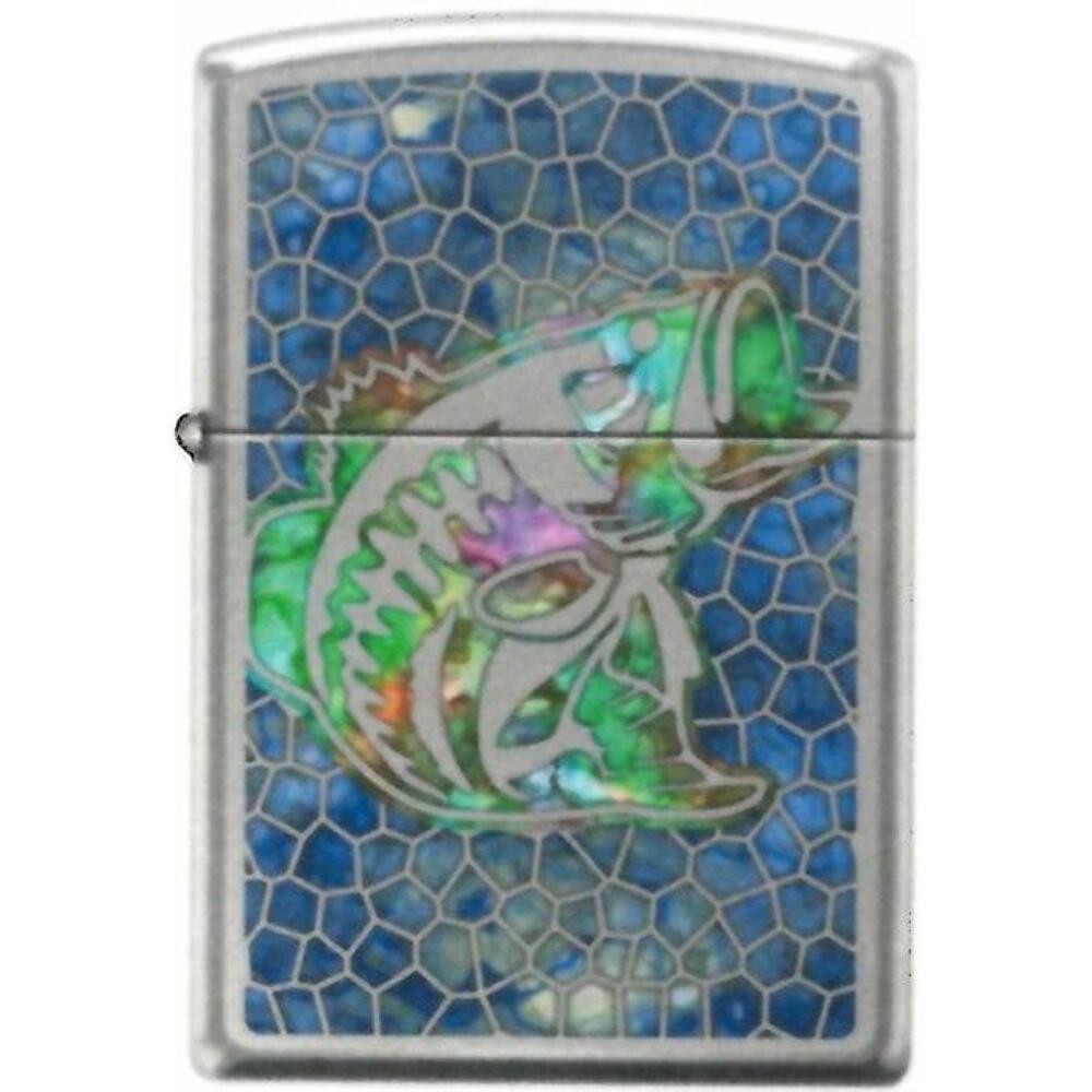 Zippo Lighter – Bass Fuzion Hi Polished Chrome