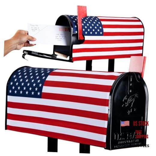 USA Magnetic Mailbox Cover – Durable & Stylish Patriotic Mailbox USA Flag