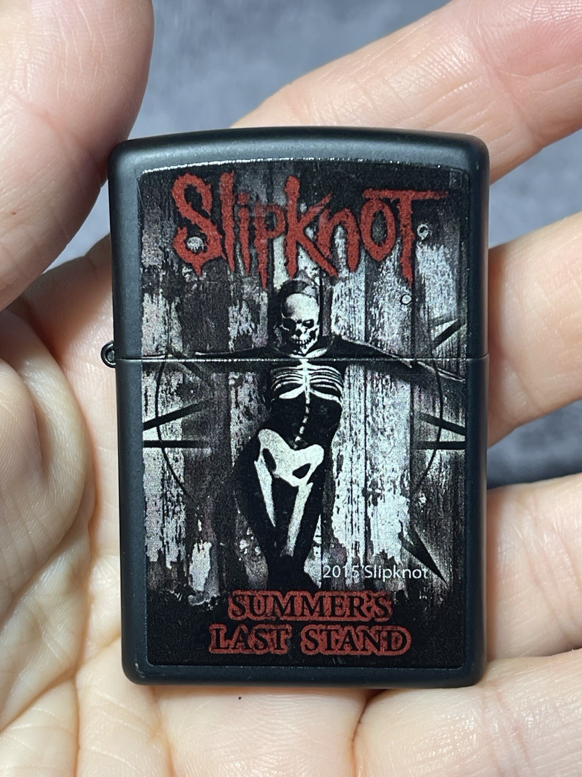 2015 ZIPPO Lighter SLIPKNOT Summers Last Stand BRAND NEW
