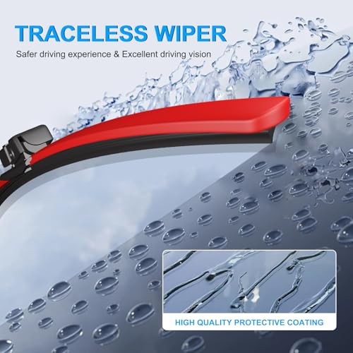 Windshield Wipers Replacement for Ford Mustang 2007-2024/Lincoln MKZ 2013