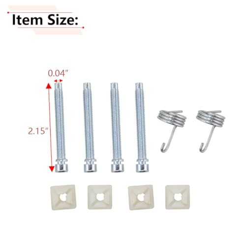 Headlight Adjuster Kit Screws Springs Compatible with Chevy Truck 1969 to 69