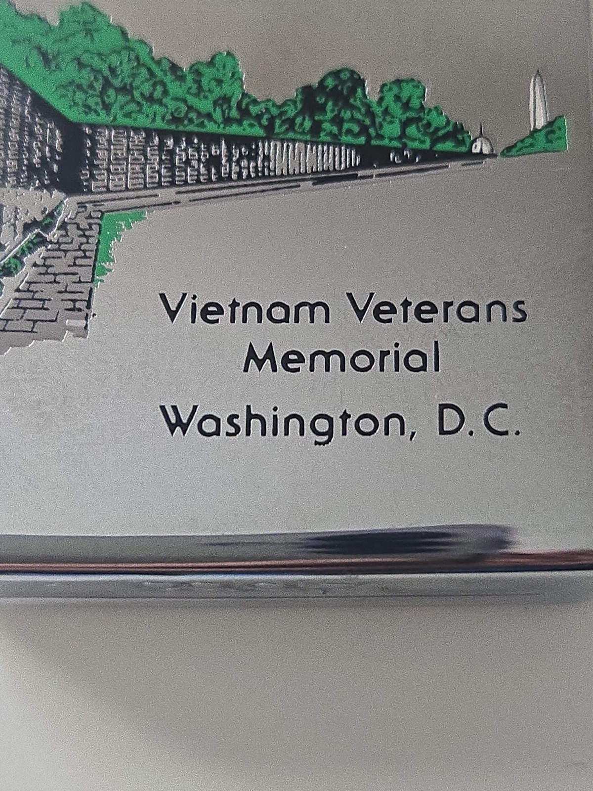 Zippo 1994 Vietnam Veterans Memorial Original Box & Sleeve Rare Vintage