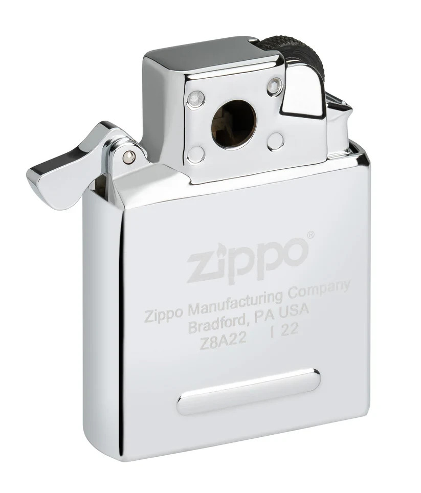 Zippo Lighter Yellow Flame Butane Insert Windproof Flame Refillable Fuel