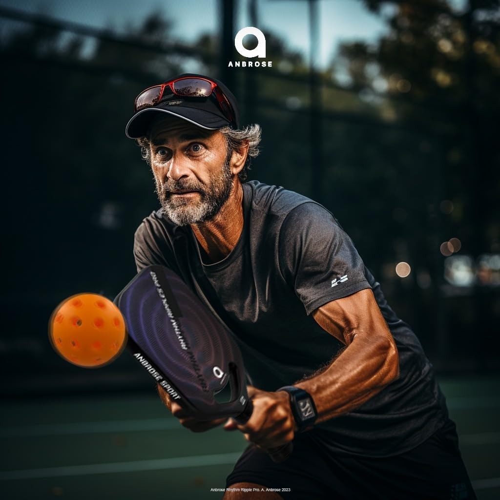 A Anbrose A. Anbrose Rrp Edgeless Pickleball 3K Carbon Fiber Polypropylene