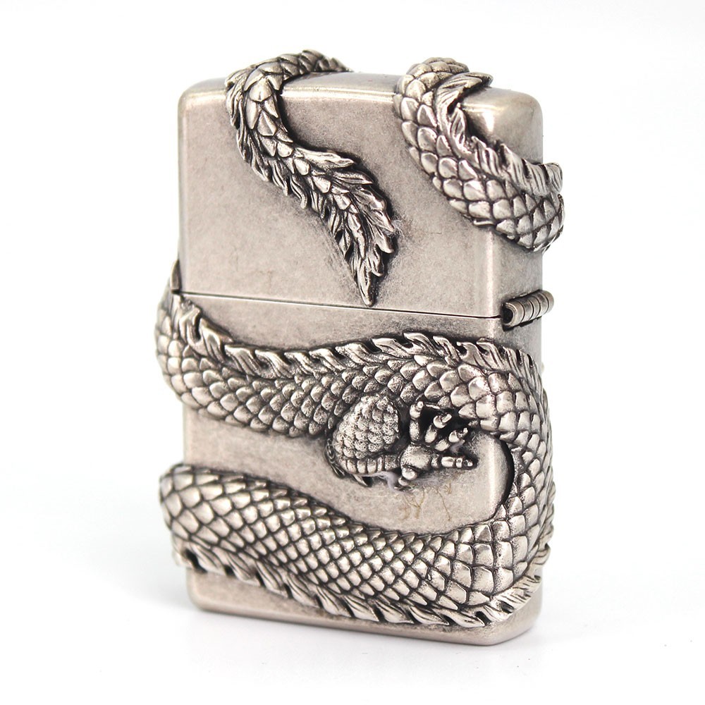 Zippo lighter Asia Full Cover 3D Emblem/ Scales of the Heaven Dragon Special Box